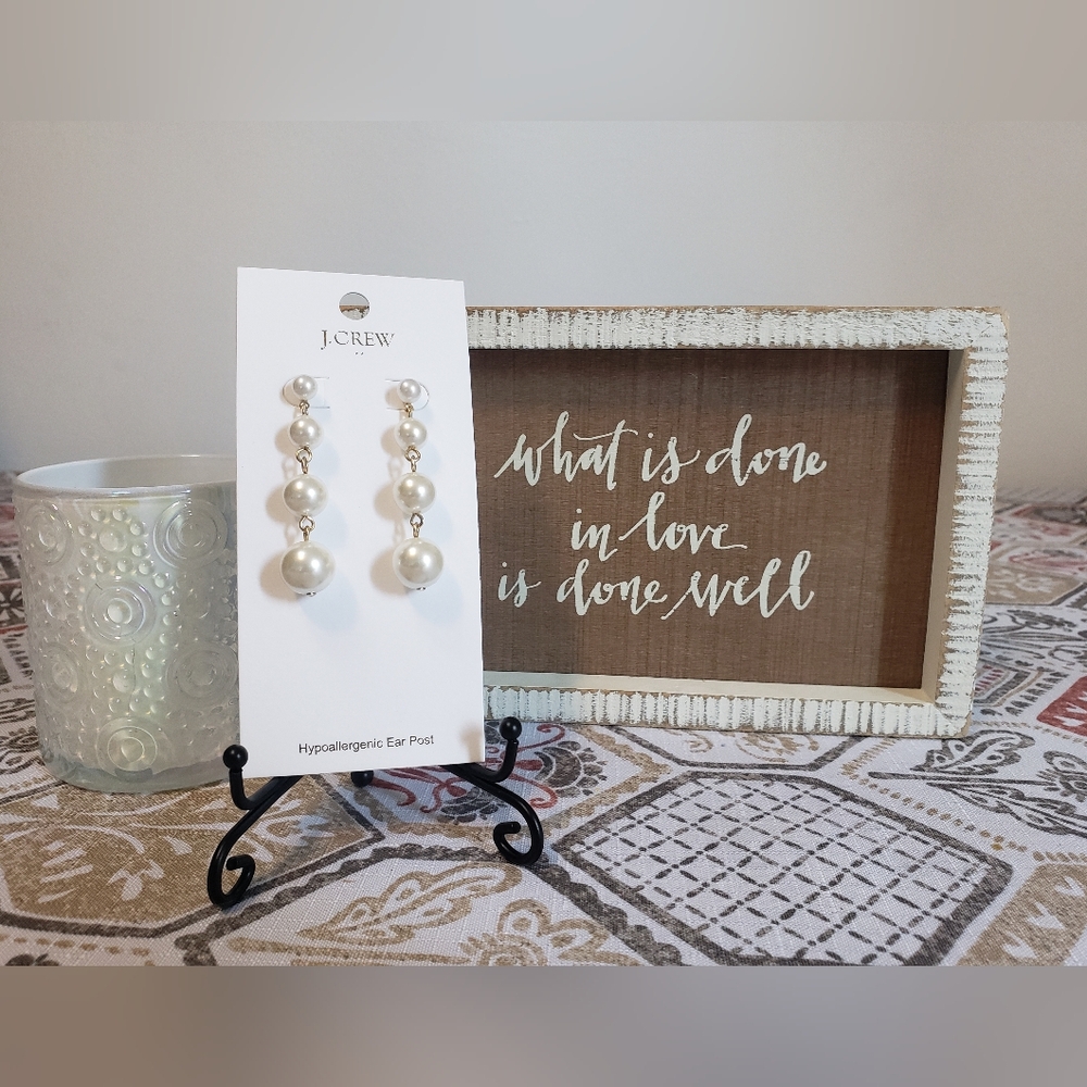 Jcrew Factory pearl earrings